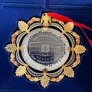 White House Christmas Ornament 2002